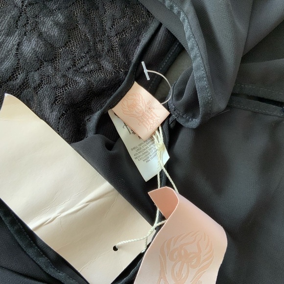 𝅺NWT We Are Hot As Hell Mama Jenn Chiffon Bodysuit - Picture 8 of 8